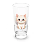 Vasetti_pressの可愛いねこ天使 Long Sized Water Glass :front