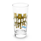 835EMIKOの虎男3匹 Long Sized Water Glass :front