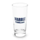 MABLE-TENNIS.comのMARBLE TENNIS.com (Navy logo） ロンググラス前面