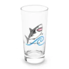 BLUENASHARKのホホジロザメ Long Sized Water Glass :front