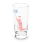 Zn_aen_30の一輪の花とカワウソ Long Sized Water Glass :front