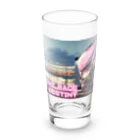 競艇デザイングッズ専門”BOATRACE SHOP”の運命のナイターレース Long Sized Water Glass :front