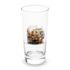 gomashio8899のアートのしろ Long Sized Water Glass :front