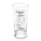 みなのせかいの正社員レシート 歪み Long Sized Water Glass :front