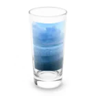 豊風本舗の夏の九十九里浜の浜辺　３ Long Sized Water Glass :front