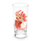 ko-jのcock-a-doodle-doo Long Sized Water Glass :front