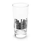 みなのせかいのよく見ると怠惰な本棚 Long Sized Water Glass :front