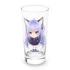 KAZAHANAのネコ耳ふぅちゃん Long Sized Water Glass :front