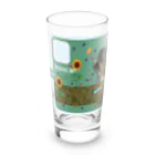 雷牙さなとりうむGoods SHOPのマユリ携帯ケース（手帳型柄） Long Sized Water Glass :front