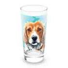 みどりの森の犬 Long Sized Water Glass :front