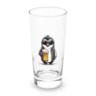 ペンギンスタイル_NKstyles2023のペンギン村の『ペンビール〜Penbeer〜』 Long Sized Water Glass :front