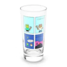 ptanuki vanguard artのアイスはおいしいね。 Long Sized Water Glass :front