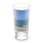 でおきしりぼ子の実験室の夏の日ー海バージョン Long Sized Water Glass :front