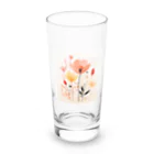 hobby58 SHOPのflower No,3 Long Sized Water Glass :front