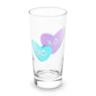 mariascharmsのxoxo シンプル　ハート　デサイン Long Sized Water Glass :front