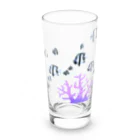 栗坊屋のいろいろリュウキュウスズメダイ Long Sized Water Glass :front