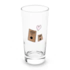 カンナ音楽工房のふたつのカリンバ2 Long Sized Water Glass :front