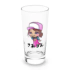 まいろ船長のネット販売所の女漁師さおりん Long Sized Water Glass :front