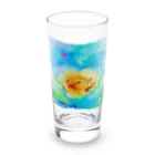 onmycolorの楽描き店のはこふぐ太 Long Sized Water Glass :front