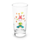 onmycolorの楽描き店のそばかすこちゃん with LOVE Long Sized Water Glass :front