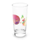 onmycolorの楽描き店のそばかすこちゃん on ball Long Sized Water Glass :front