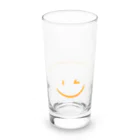 Byshoの癒やしウィンク✨ Long Sized Water Glass :front