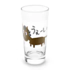 みんなのみすたーさんのお絵描きおうまさん Long Sized Water Glass :front