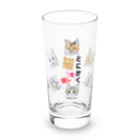 れいにゃん堂&れいにゃあ～と😺のチョークアートのとにかく猫推し😺 Long Sized Water Glass :front