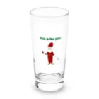 lalauのdemeサンタ Long Sized Water Glass :front