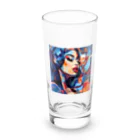 Carpe DiemのWomen who listen to music Long Sized Water Glass :front