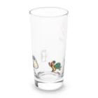 エルモットの住民たちのエルモット村とりおグラス Long Sized Water Glass :front