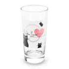 ねこねこの猫ラブ Long Sized Water Glass :front