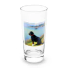 saroraのモネの犬 Long Sized Water Glass :front