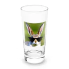 chi___cのカワカッコいい　うさぎ Long Sized Water Glass :front