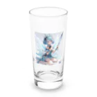 ロイ@イラストレーターHEXANFT販売美麗イラスト描きますの氷の妖精 Long Sized Water Glass :front