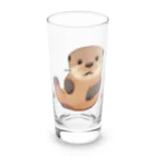 こじゃりデザイン事務所のつぶらなカワウソくん Long Sized Water Glass :front