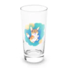 nakagawa-kikakuのコーギーの大ジャンプ Long Sized Water Glass :front