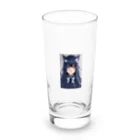 YuzuKiのはにかみ  Long Sized Water Glass :front