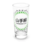 DRIPPEDのJR山手線路線図 Long Sized Water Glass :front