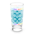 ken_ikedaの唐草模様 腹巻きアザラシくん  Long Sized Water Glass :front