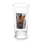 majuiceの凛々しい犬 Long Sized Water Glass :front