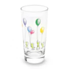 かえるのうた子のかえると風船 Long Sized Water Glass :front