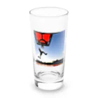 HIDEのかっこいいバスケットボール Long Sized Water Glass :front