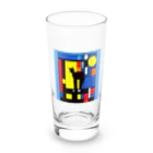 kota.の猫と月 Long Sized Water Glass :front