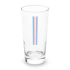 LGBTQ＋プライドショップのトランス・ロンググラス Long Sized Water Glass :front