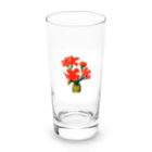 u.l.c.39のflower Long Sized Water Glass :front