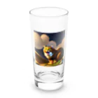 たくちゃんのアトリエのびっくり‼️したニャン Long Sized Water Glass :front