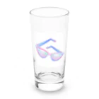 チャッピーのメガネくん Long Sized Water Glass :front