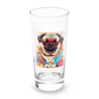 LEONのWe♥PUG　色彩（パグ大好き！） Long Sized Water Glass :front