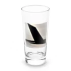 ラクダッピーのゲルハルトリヒター風　モノクロの世界 Long Sized Water Glass :front